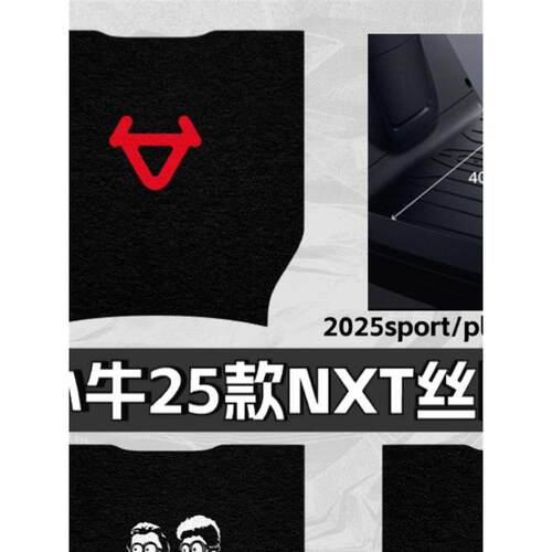 小牛电动车25款NXT sport脚垫2025abs电自nxt play丝圈踏板垫配件