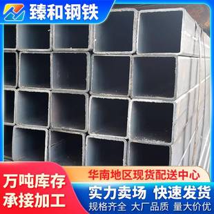 佛山现货镀锌方管6米冷拔无缝方管25*25非标厚壁黑退方通40*60