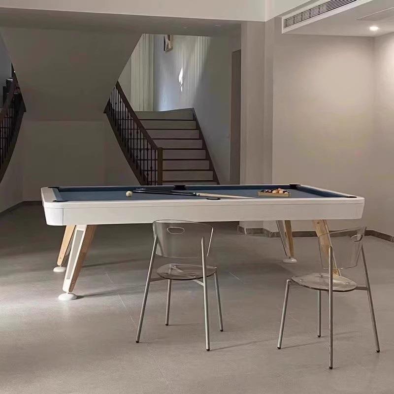 安道尔台球桌标准成人家用桌球台美式黑八花式九球包邮！