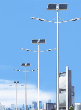 农村6米路灯7米8米高低双臂路灯led市政工程照明路灯