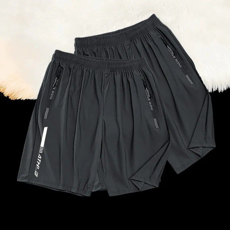 冰丝短裤男夏季休闲宽松运动裤透气轻薄凉感五分裤健身大码裤子,男装,短裤,淘宝优惠券,粉丝福利购,淘宝优惠卷