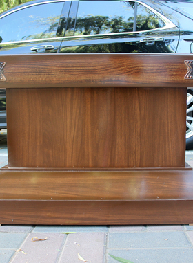 定制文字底座f无字关公供奉桌铜鼎雕塑底座马牛船摆件通用底座支