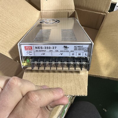 明纬NES-350-27 台湾明纬350W27V13A 数量200个 全新正品
