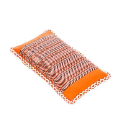 荞麦枕头粗布护颈枕定型荞麦皮枕芯助睡眠成人单人儿童婴儿长方形