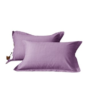 纯棉枕套48x74cm一对装成人冬季加厚学生宿舍全棉磨毛单人枕头套