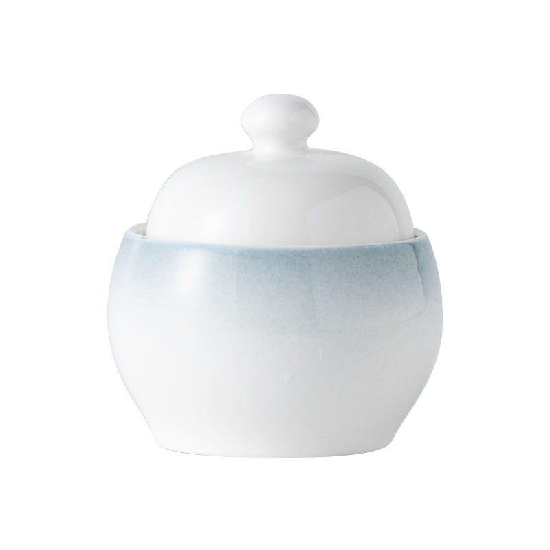 陶瓷炖盅家用白色带盖隔水炖罐燕窝蒸蛋碗瓦罐小汤盅金边中式酒店