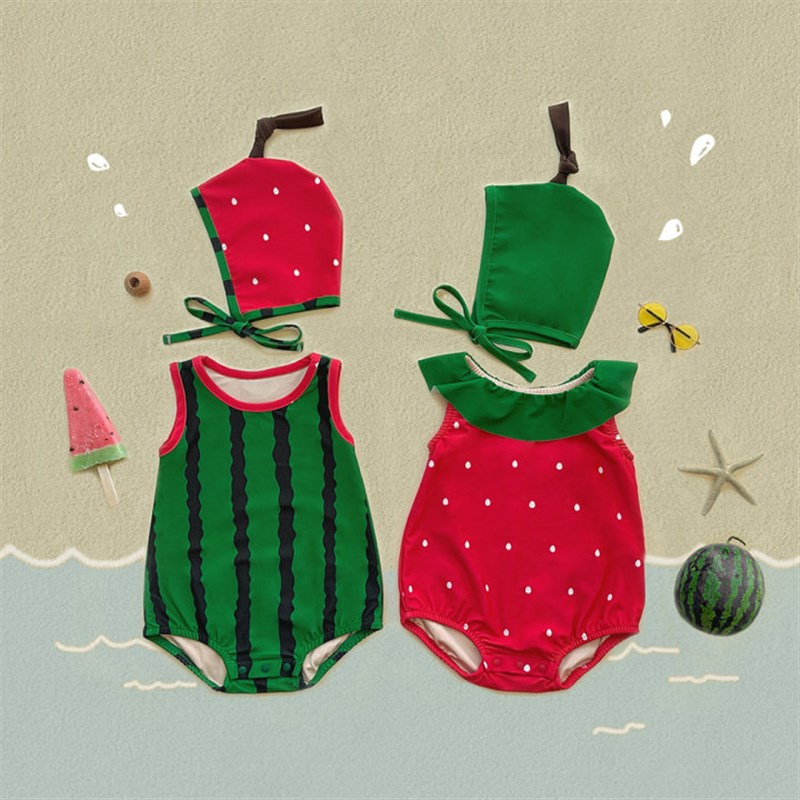 男女宝宝夏装婴儿衣服薄款夏季包屁泳衣幼儿连体超萌洋气一岁夏天