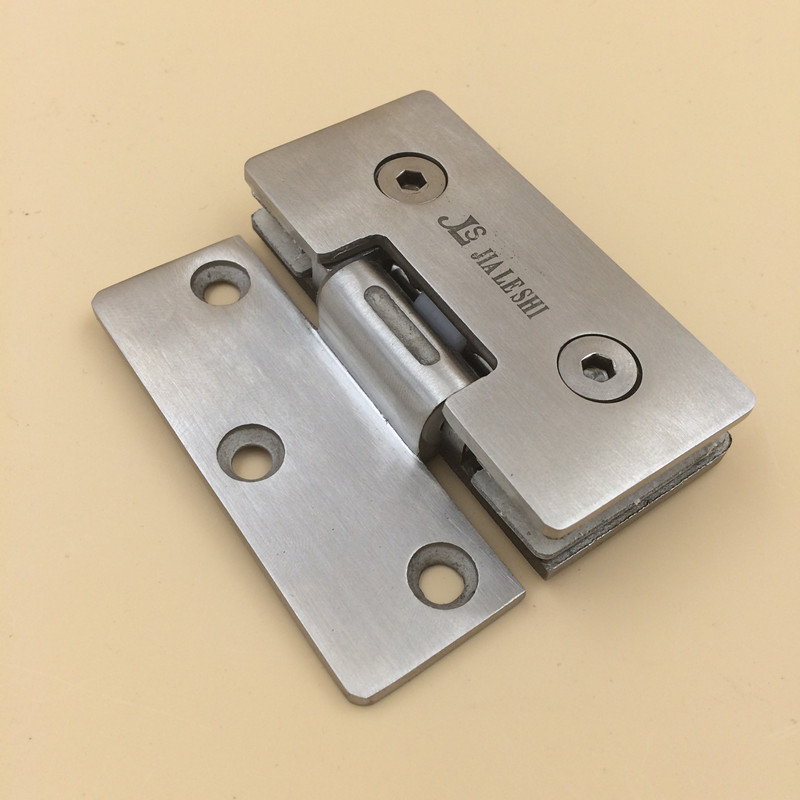 304不锈钢浴室合页浴室夹玻璃门合页淋浴房玻璃铰链90度酒柜合页