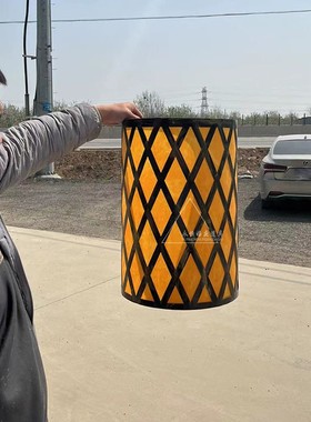 新款中式吊灯婚庆道具网格灯笼孔明灯迎宾舞台婚礼堂专用吊顶装饰