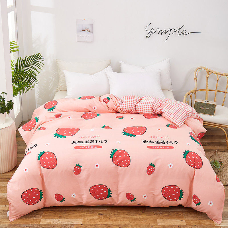 全棉被套单件200X230纯棉单人1.5米1.8米2.0米床双人卡通学生被罩,床上用品,被套,淘宝优惠券,粉丝福利购,淘宝优惠卷