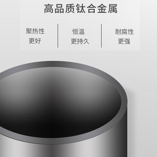 韦柏鱼缸钛合金加热棒自动恒温钛管省电防爆海缸大功率温控设备