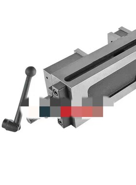 双向自定心平口钳配件Q93100双开口双卡口虎钳丝杆螺母4寸轴承座4