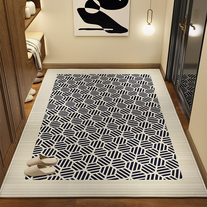 入户门地垫高级感客厅地毯卧室门口防滑耐脏脚垫家用玄关除尘门垫