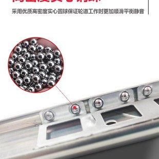 上翻隐藏门滑轨隐形回旋门轨道橱柜展示柜口袋门顶装伸缩静音导轨