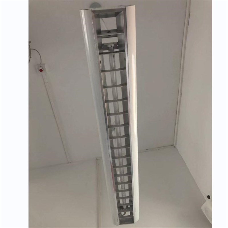 单管灯盘t8t5支架带罩格栅灯led天花灯盘600吊S线现代亚克力日光