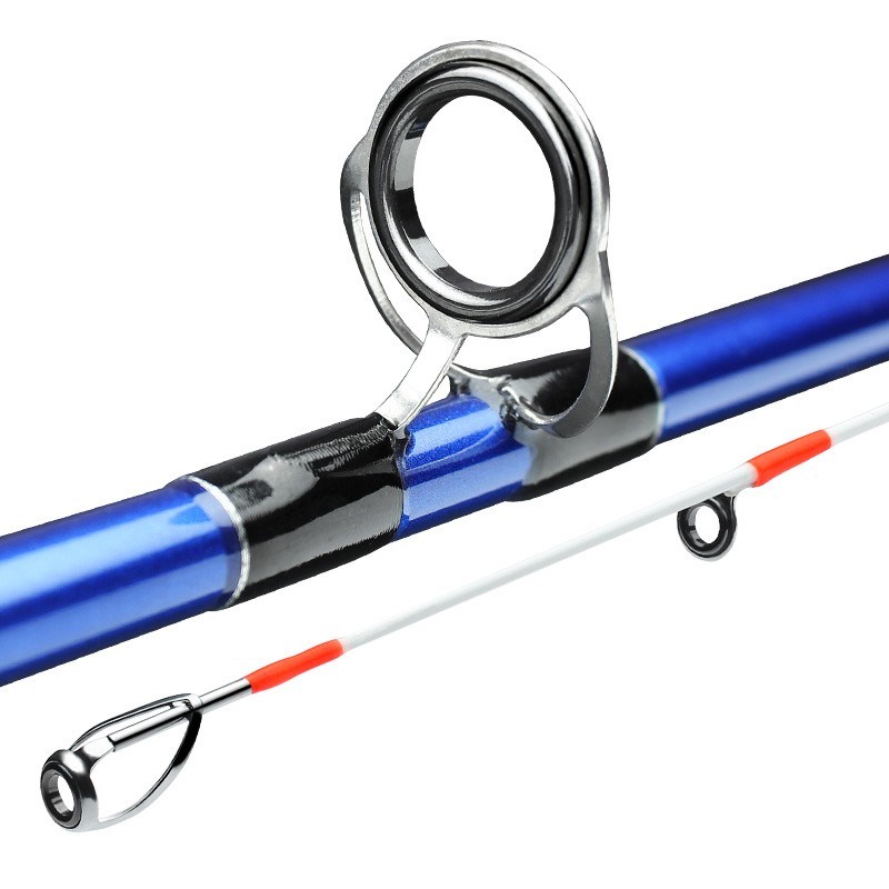 百客 10号30号船钓竿近海软调钓N底筏竿玻璃材质海钓杆