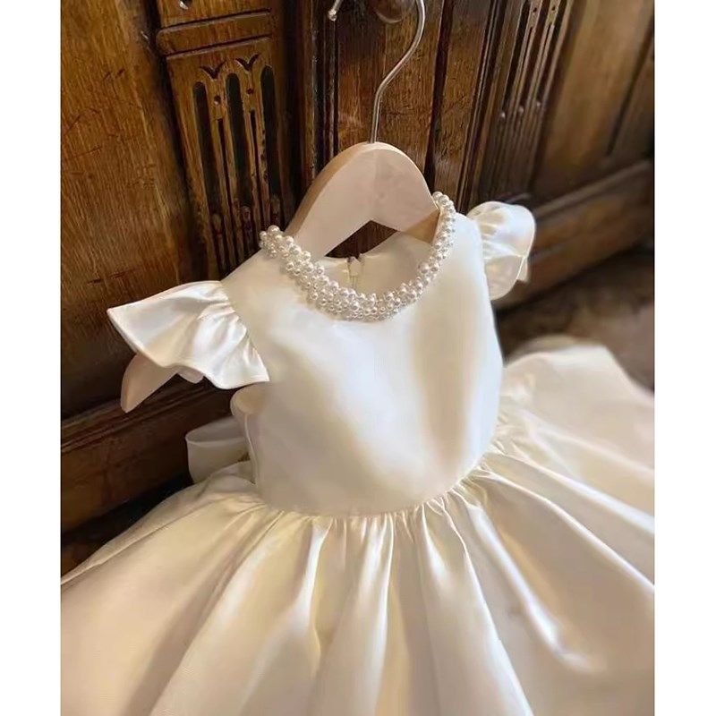 儿童礼服小女孩公主裙春夏季女童礼服白色婚纱花童演出女宝宝周岁,童装/婴儿装/亲子装,儿童礼服,淘宝优惠券,粉丝福利购,淘宝优惠卷