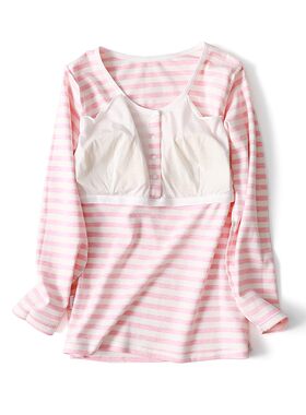 前开扣哺乳衣外h出秋冬大码孕妇秋衣上衣加厚纯棉长袖喂奶衣月子