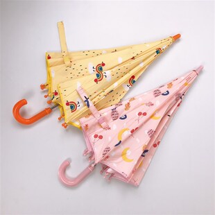 儿童雨伞宝宝幼儿园可爱轻便小学生男童女童公主晴雨两用遮阳小伞