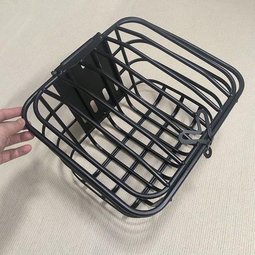 深远/四季星009/A7/A8/A9电动车前置加大加粗车筐带盖菜篮格士玲