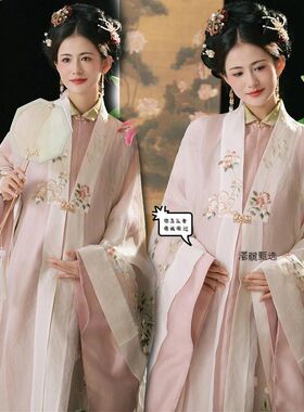 影楼主题孕妇照写真服装汉服简约仙气孕I妈拍照服装超仙古装中国