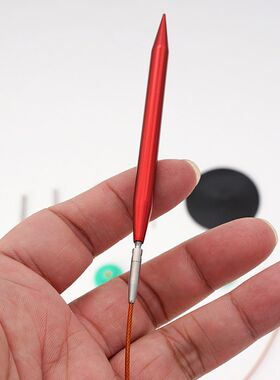 编织工具毛衣针拆卸环形针 袖子针 5+8袖子环形针一套9付PU包