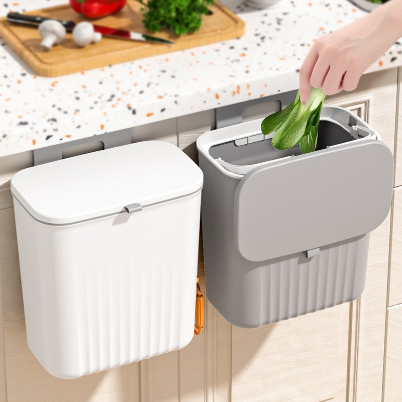 壁挂垃圾桶卫g生间厕所家用厨房悬挂式收纳桶挂墙垃圾筒卫生桶夹