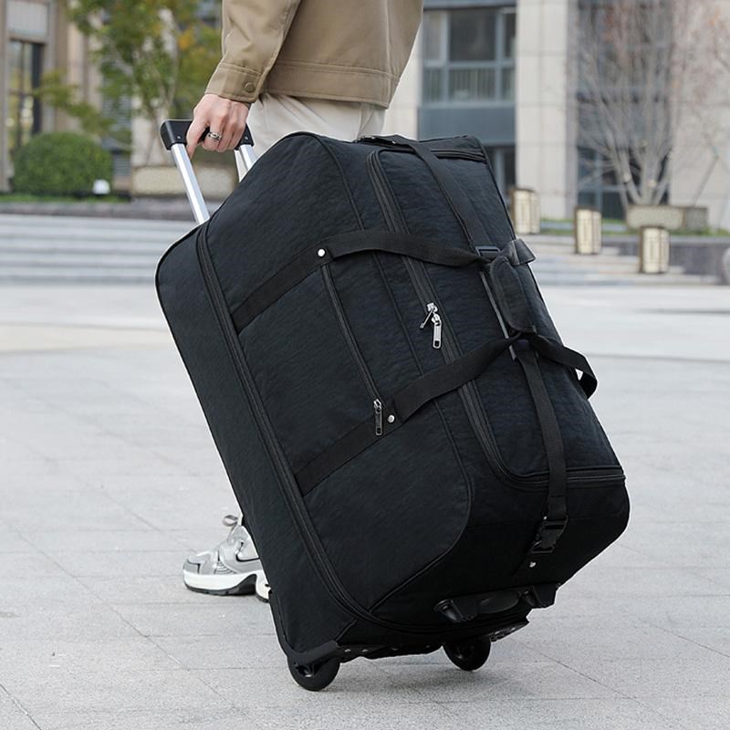 大容量拉杆包牛津布防水学生装被子打工搬家行李包男女旅行包手提