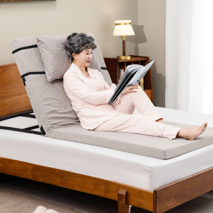 起床辅助器电动老人卧床起身自动升降床靠背家用带餐桌起背器术后