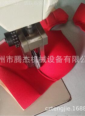 做衣服缝纫衣机超声波QAW服装缝合机内的花边生产买设备