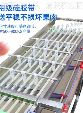 圣天百香设果砂机糖分选 水果分级 红枣大小分级 LQC农产品橘机械