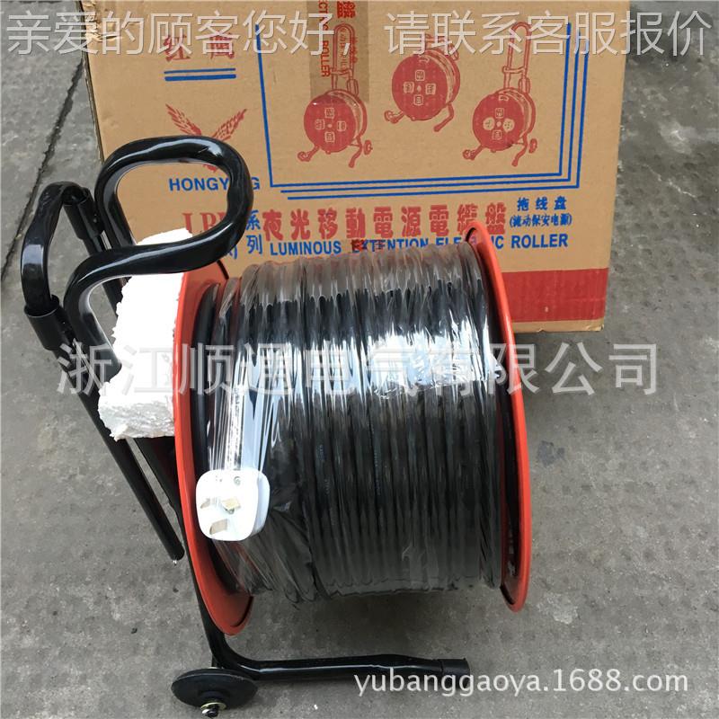 夜光移动线0缆盘便携电缆盘绕578线盘流动保安电Y源2D2VLBD(X)-BX