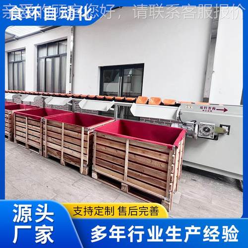 电脑智能选检测果机WWL 猕猴选桃百香果水蜜桃分级机 全动电脑自