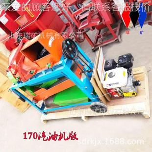 小CAT型脱粒机小麦水稻壳机喂全入大豆高粱剥壳机式 剥脱皮脱粒机