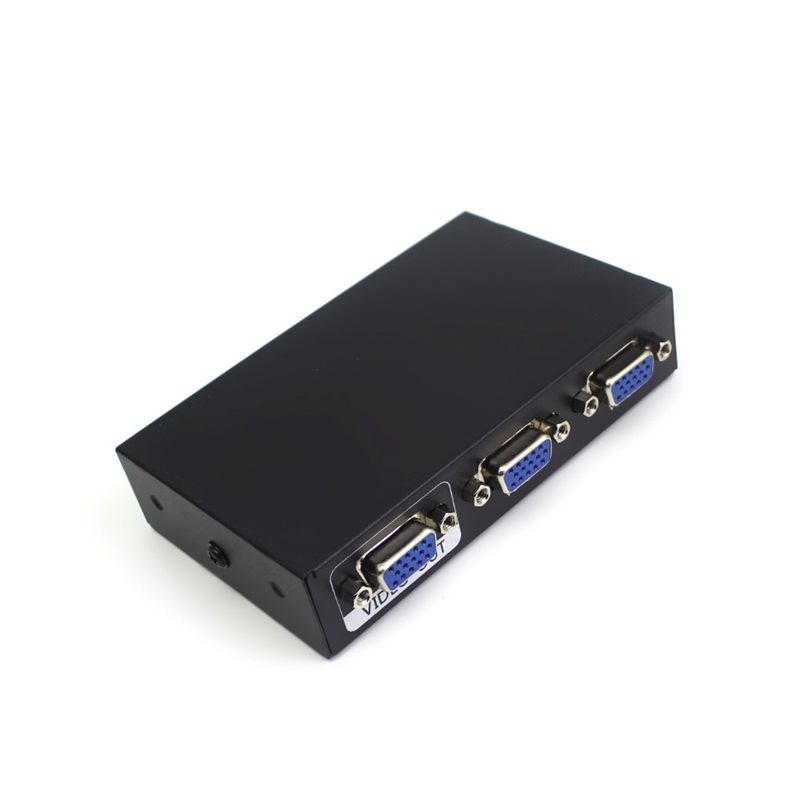 vga切换器2进1出电脑显示分配器连接线两口台式主机监控高清信号