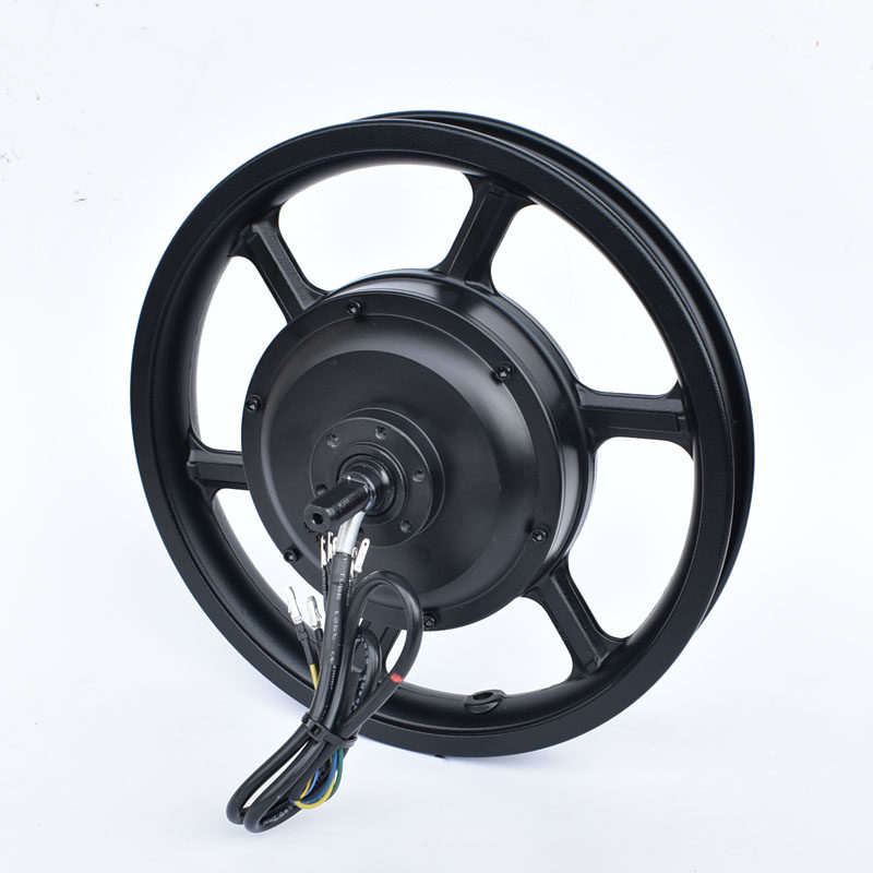 电动自行车电机48伏500W有齿高速电机折叠电动车电机14寸无刷有齿