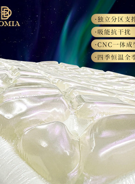 Dolomia耀世极光鳍护肩颈凝胶枕低款护颈椎助睡眠专用理护枕头