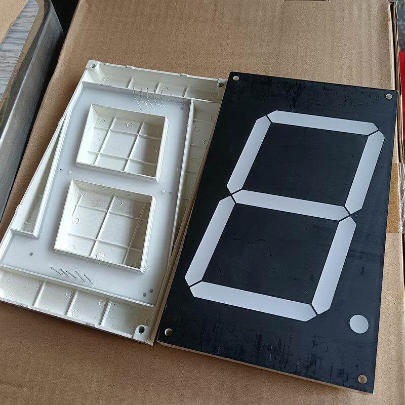 上海耀华YHL-3大屏幕显示器字块数码管配件8字YHL-5寸地磅显示屏1