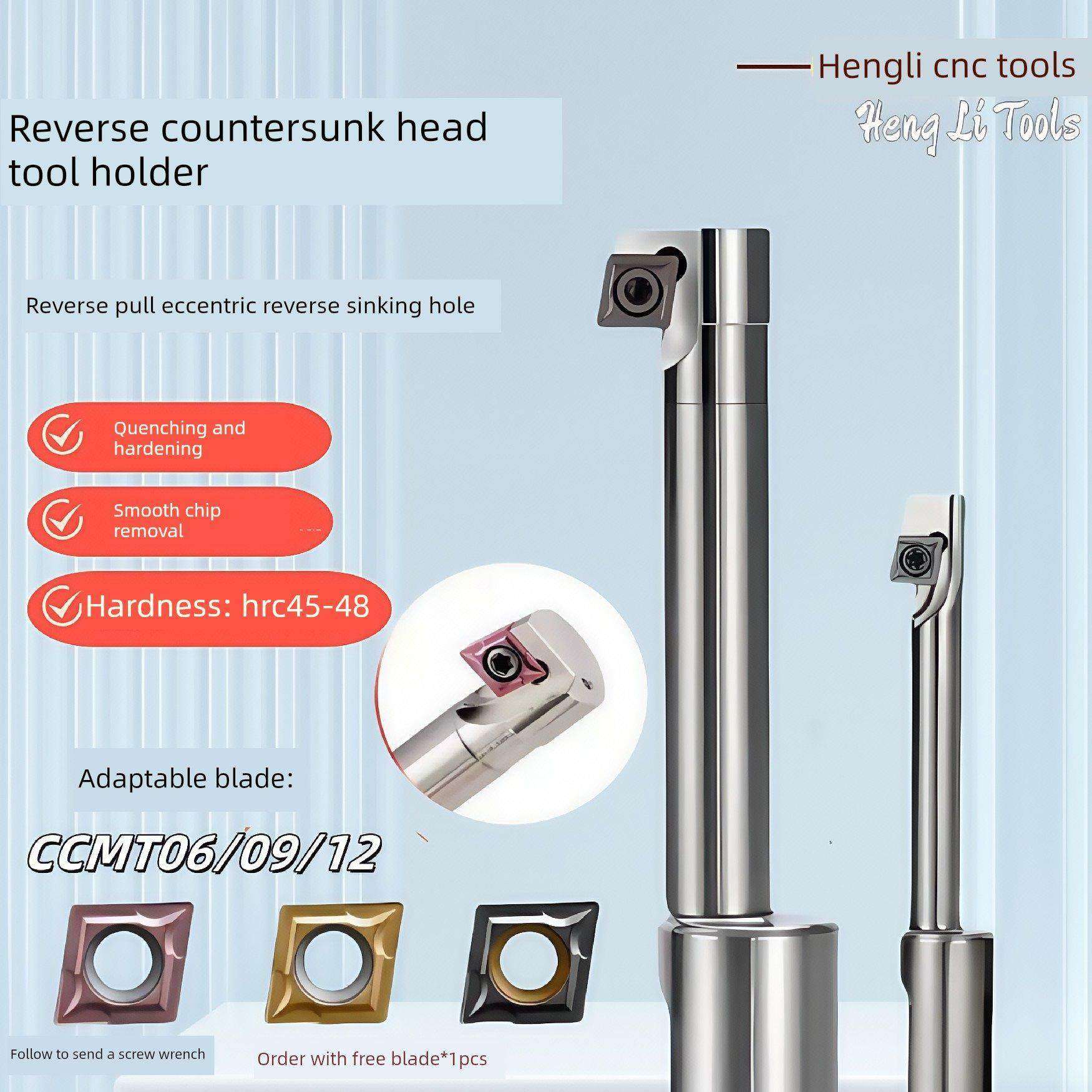 反拉沉头刀反刮偏心沉孔刀反刮刀背镗刀锪面铣刀杆后拉倒角沉头刀,五金/工具,立铣刀,淘宝优惠券,粉丝福利购,淘宝优惠卷