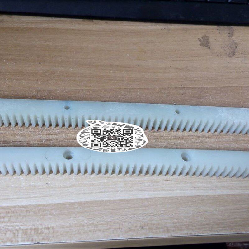 开模具注塑加工尼龙齿条塑胶模数尼龙塑料齿轮1.5模数15*15*275