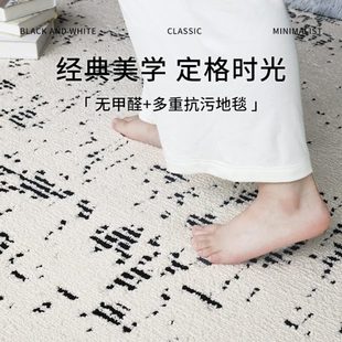 卧室地垫防水大面积全铺家用沙发茶几毯 现代简约地毯客厅2024新款