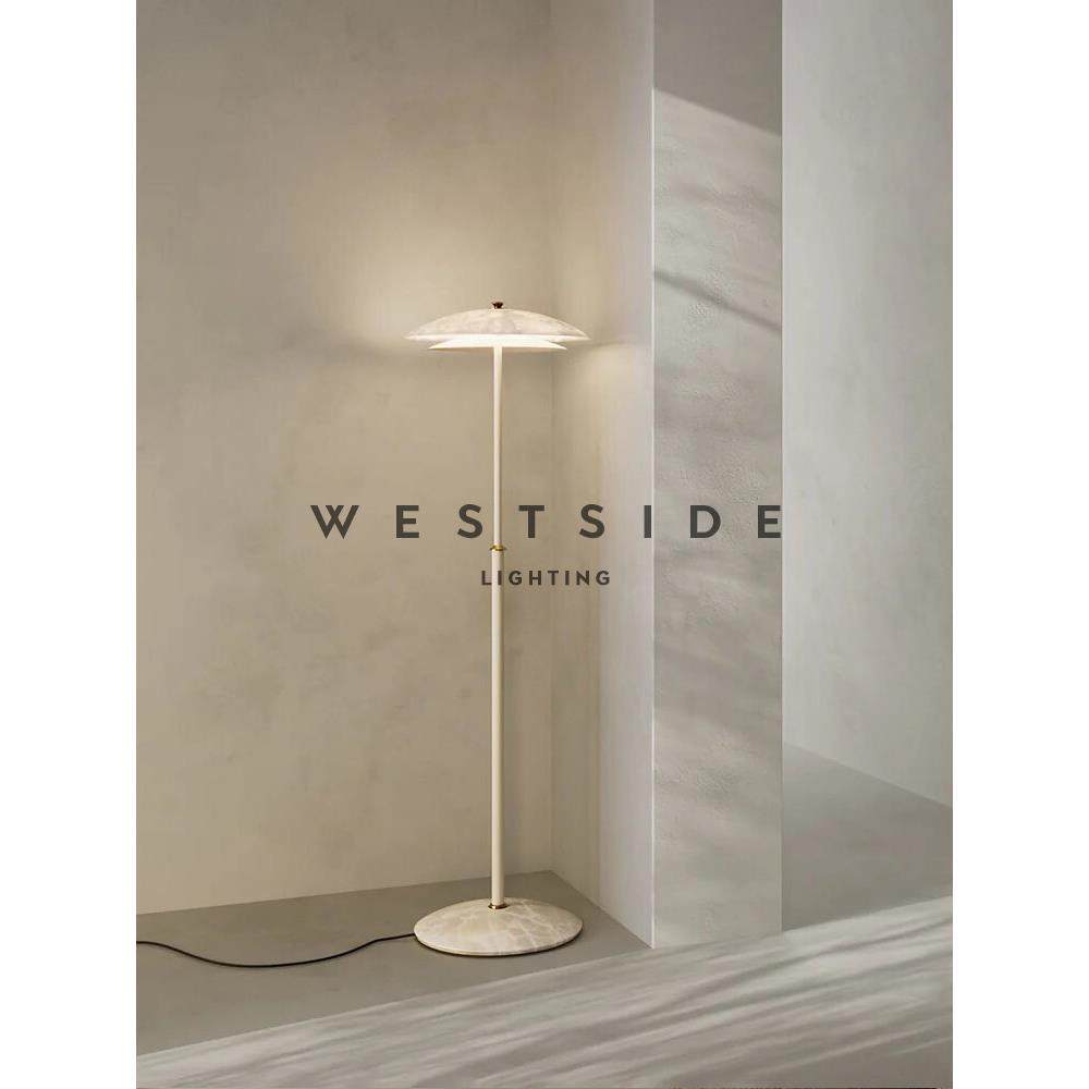 Westside天然云石落地灯客厅沙发氛围灯设计师款卧室样板房装饰灯