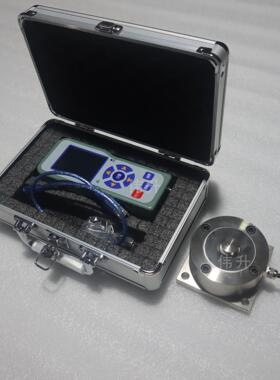 2吨数显压力计厂家 工业级轮辐式压力传感器20KN 连线式测力计