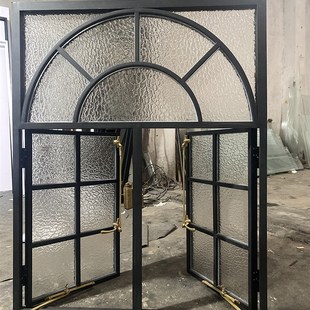 上海老钢窗复古窗户定制法式门窗拱形窗户老洋房门窗复古窗铁艺