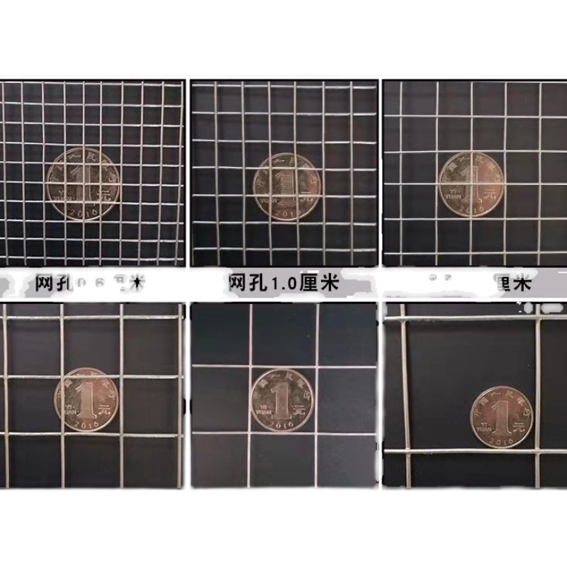 大孔镀锌铁丝网玉米网养鸡护栏网围墙防护隔离铁网5厘米孔电焊网