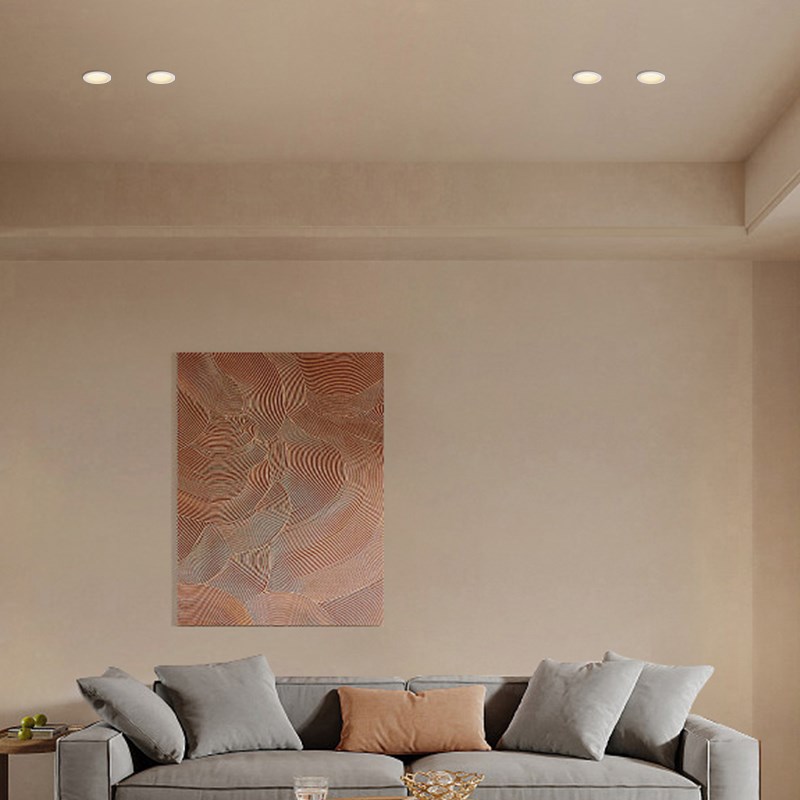 西顿照明嵌入式深防眩LED筒灯天花灯客厅无主灯走廊过道灯03