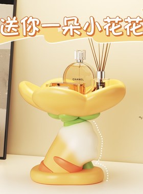 可爱创意入户进门口放钥匙收纳摆件玄关鞋柜装饰乔迁新居搬家礼物