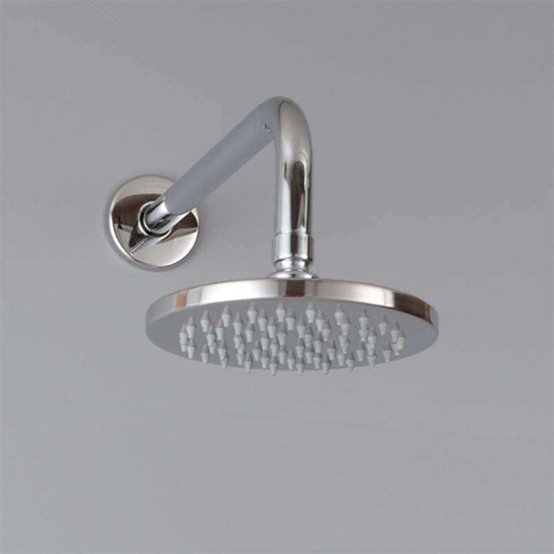 304暗装入墙式加厚耐压防爆喷头  圆形顶喷淋浴花洒莲蓬头增压