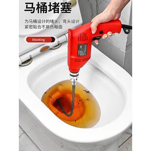 软轴电钻疏通弹簧下n水道软弹簧堵塞地漏手电钻厨房疏通机钢丝管