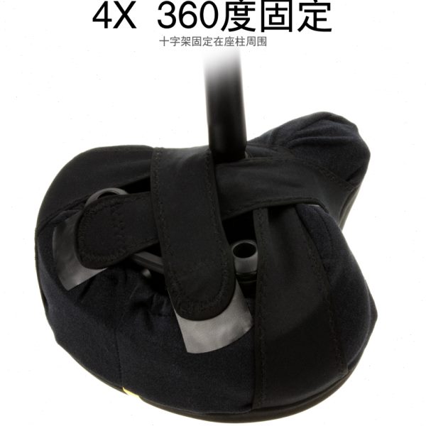 GLAMVILLA自行车坐垫套防滑硅胶记忆棉坐垫套长途骑行动感单车座